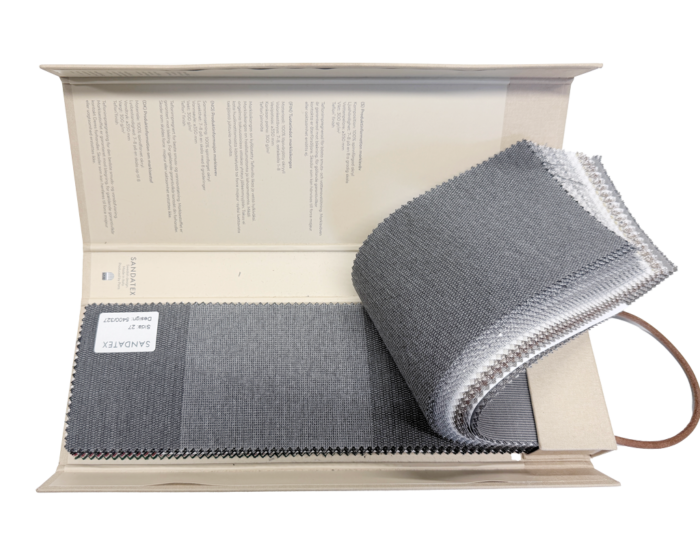 Provbok markiser uppfälld